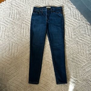 Madewell 10” high rise skinny 31 tall